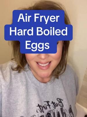 Air fryer Hard Boiled eggs #airfryer #hardboiledegg #steaksalad #quickrecipes #EasyRecipes #DinnerIdeas #denver #okie 