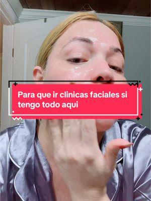 Es cómo ir a una  clínica pero mucho más económico cómodo#skincare #medicube #collagen #jelly #jellycream #flashsale #mosturizer #celebritytiktok #koreanskincare 