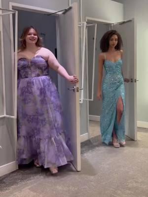 and ATE they did 💅 #DavidsBridal #julesandcleo #promdress #promlook #prom2025 