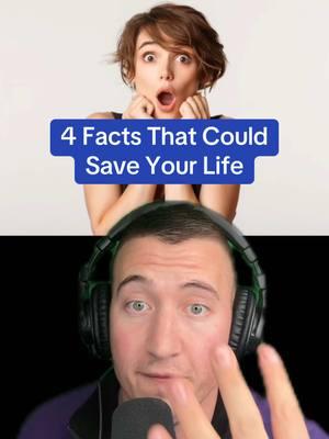 4 Facts That Could Save Your Life 🤯 #savelife #facts #survival #tips #survivaltips 