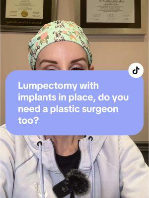 Remember that you should be maintaining a relationship with your plastic surgeon to keep those implants healthy! #breastimplants #lumpectomy #breastcancer 