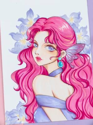 Just enjoy this stunning pink-haired beauty using the new Ohuhu Kaala B Alcohol Markers! 🌸✨  The Mini Brush Tip makes blending those soft tones so easy, and the Slim Broad Tip is perfect for bold strokes. 🎨 #Ohuhu #OhuhuArt #OhuhuMarkers #alcoholmarker #KaalaB #girl #beautiful #ValentinesDay #CreativeVibes #ArtInspiration #RelaxingDrawing #minibrush#ForYou #Viral #US #TikTokMadeMeBuyIt 