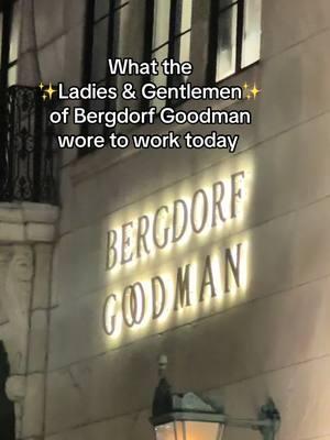 The best team! #bergdorfgoodman #OOTD 