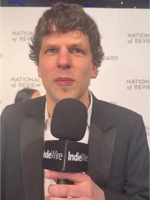 #JesseEisenberg said “he kinda knew” Kieran Culkin was going to win another #GoldenGlobe for #ARealPain. #indiewire 