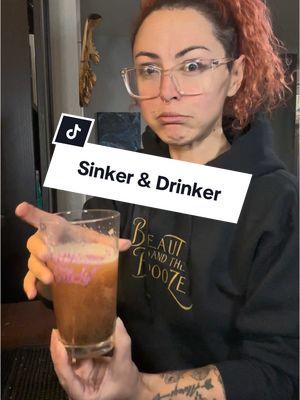 I look exhausted lol and I know I can’t chug, like I said, not my forte 😂 #muah #rad #yallarerad #nerd #dungeonsanddragons #dnd #dicey #diceydice #diceydrinks #diceydungeon #rollfor #cocktail #sinkeranddrinker  @Jordan Pack 