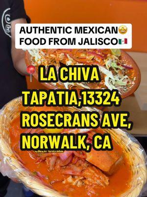 📍La Chiva Tapatia,13324 Rosecrans Ave, Norwalk, CA #tacos #burrito #norwalk #mexicanfood #hiddengem #jalisco #fy #fyp #eatwithme #food 