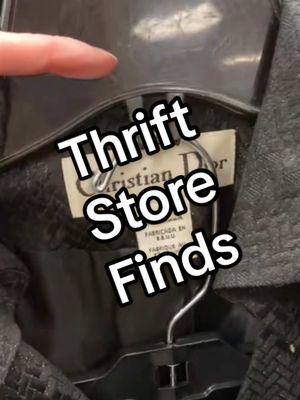 Thrift with Me to Resell Online #sidehustle #thrifting #thriftforprofit #thriftfinds #christiandior #designer #thriftdesigner #followme #thriftwithme #whatsold #onthisday 