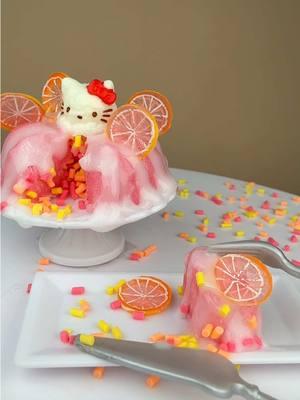 Bake with me lemonade cake X hello kitty remix @Miniverse Make it from Scratch #DIY #toys #miniverse #cake #miniversecreator #asmr #kitchen #konapun #squidgames #sanrio #hellokitty 