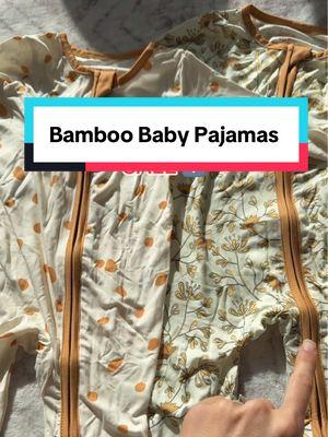 These zipper baby bamboo pajamas are highly recommended for a reason! So easy for diaper changes, it has the mittens, footies and it’s so comfy! #bamboopajamas #babypajamas #bamboobabyclothes #babyclothes #babymusthaves 