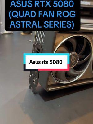 ASUS is stepping up with quad-fan cooling for their NVIDIA ROG Astral RTX 5090 and 5080 GPUs! The four-fan design boosts airflow by 20%, delivering superior cooling for these powerhouse graphics cards. #CES2025 #asus #techsalesrick 