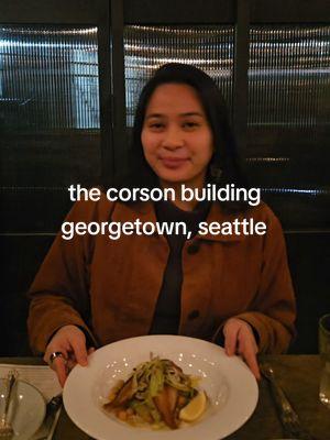 date night last week in seattle in Georgetown at The Corson Building #seattleblogger #seattlefoodie #georgetownseattle #datenightseattle where to eat seattle ##seattlerestaurant food in seattle #creatorsearchinsights 