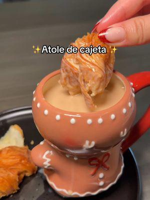 Atole de cajeta 😮‍💨🤤 Ingredientes:   Leche   Cajeta   Maizena (fécula de maíz)   Palito de canela   Agrega 2 tazas de agua y 1 palito de canela.   Cuando el agua cambie de color, añade gradualmente 1 taza de cajeta. Una vez que se disuelva, agrega 1 litro de leche (reservando un poco para el siguiente paso).   Cuando comience a hervir, disuelve 3 cucharadas de Maizena en la leche reservada y añade esta mezcla a la olla.  #atole #atoledecajeta #Receta #mexicancuisine #comidamexicana #facil #maizena 