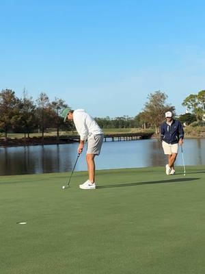 Classic me leavin birdie putts short #golftok #golf #golflife #golfhusband #golfdad 