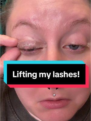 Lifting my lashes for the first time! #lashlift #lashliftkit #luxelashlift #lashes #naturallashes #musthaves #NewYearNewAura #makeup #hacks #eyelashes #eyelashestutorial #howto #honestreview #tutorial #stepbystep #DIY #diylashes #diylashesathome #athomelashlift 