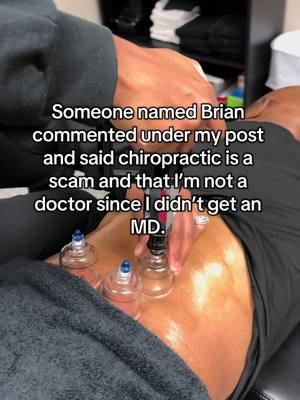 I understand that not all chiropractors are built the same. But as for me and my clinic (@Backed by Blackmon ), the only thing we are striving for is excellence. The amount of information I was taught in school prepared me to catch things in patients that may otherwise go undiagnosed or misdiagnosed. It also prepared me to get patients better…as soon as possible. I am PROUD to be a chiropractor. Even if that makes me a “fake” doctor🤍 The world needs every single medical professional & it needs us all to wor together for the better of patients. #chiropractor #chiropractic #medicalpractice #houstonchiropractor 