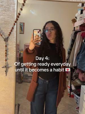 Day 4: I woke up kinda late 🥲 so didn’t have time to put lashes 😪 #grwm #lookgoodfeelgood #gettingready #betterhabits #OOTD #productivemorningroutine #grwmroutine #fyp #foryoupage #godisgood #godlovesyou #godbless 