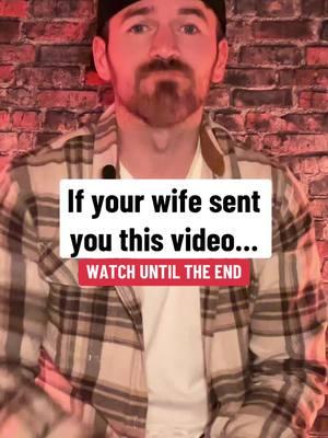 A message to the guys that get my videos from their wives ☝🏼 #nickmatiash #evolvedman #adviceformen #marriageadvice 