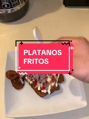 PLATANOS FRITOS #postres #platanosfritos 