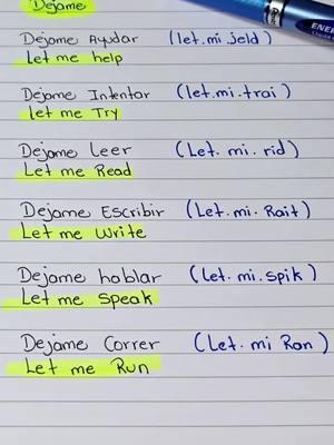 ⏳️Aprende a usar LET ME➡️+ un VERBO 🥰🥰😚el ingles es facil con migo😘😘😎 #foryoupage#usa#foryou#inglesdivertido#inglesfacil#inglespractico#inglesparati#inglesconmigo#soloparati#inglesgratis