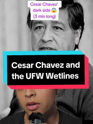 there's too much we didn't learn about in school 😱 did you know this about Cesar Chavez ? #greenscreen #history #ushistory #mexicanamerican #mexicanamericanhistory #latinxhistory #historytok #historypodcast #cesarchavez #espookytales 