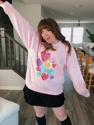 My favorite sweatshirt for Valentine’s Day! #taylorswift #ValentinesDay #sweatshirt #crewneck #valentinessweatshirt #valentinesdaysweatshirt #taylorswiftsweatshirt #taylorswiftcrewneck #swiftie #swiftiesweatshirt #valentinesgift #valentinesdayoutfit #candyhearts #tiktokshopnewyearnewaura 