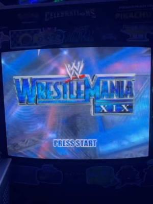 Wrestlemania XIX #WWE #nostalgic #gamecube #nintendo #WrestleMania #wrestling #gamerlife #retrogaming #childhoodmemories #90skids #90sbaby #2000skids #2000sbaby #thq #wwelegends 