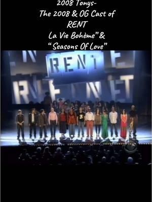 TONYS TUESDAY #tonyawards #rent #lavieboheme #seasonoflove #jonathanlarson #renthead #orginalcast #broadway #musicaltheatre #musical #tonystuesday #broadwaytiktok #fyp 🎥 CBS  I Do Not Own This Video