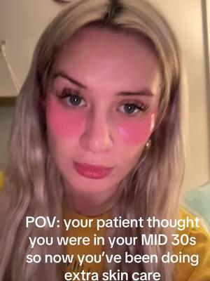 Likeeeee I’ve always gotten 25/26 😭😭😭😭. In fairness she was suffering from an anoxic brain injury #skincare #nursing #nursesoftiktok #nursetok #skin #30 #thirtyflirtyandthriving 