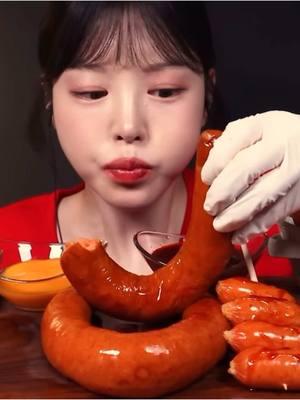 Giant Buldak Kielbasa Sausage & Cheese Frankfurter Mukbang Asmr || (cr: Eat With Boki) #fypシ #fyp #mukbang #xyzbca #food #eatingsounds #fypシ゚viral #FoodTok #mukbangeatingshow #viralvideo #sausage #buldaksauce #kimchi #eating 