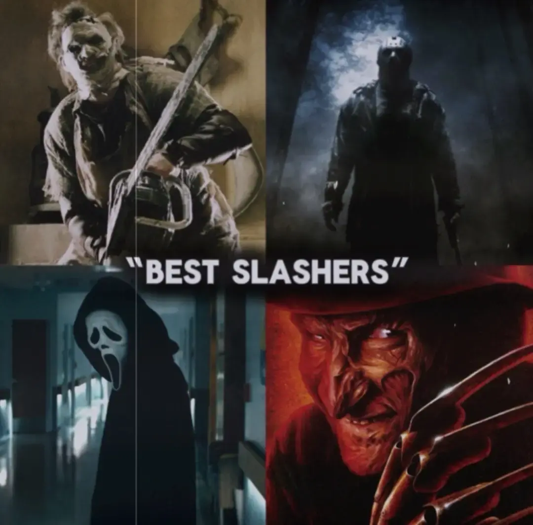 #slasher #myers #freddy #jason #ghostface #leatherface #slashertok #horror #movies 