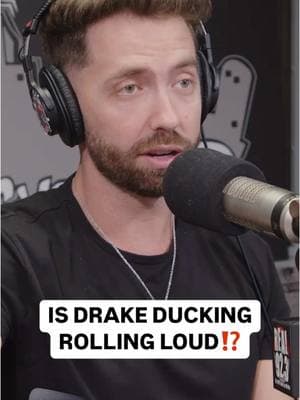 @Tariq Cherif thinks #Drake is ducking #RollingLoud 👀🤔 Would y’all wanna see Drake perform at @Rolling Loud⁉️ Listen to @bigboysneighborhood tomorrow morning at 7:30am for more with @tariqcherif 🔥 Tap in to @real923la from anywhere on the free ##iheartradioapp 📱 