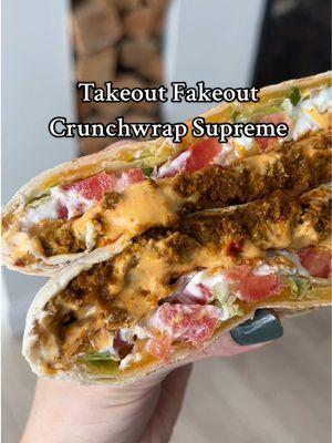 Takeout Fakeout Episode 1: Crunchwrap Supreme 🤩🌮🌯 comment below which fast food item we should tackle next! #takeoutfakeout #healthycooking #easyrecipesathome 