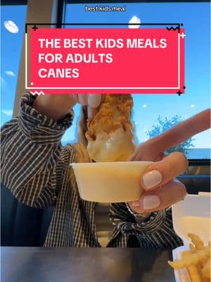 Who has the best kids meal for adults? Tonight we went to Cane’s 😝 I also added the spreadsheet to my LTK #kidsmeals #canes #raisingcanes #louisianahotsauce #honeymustard #kidsmealsforadults #canessauce #caneschicken 