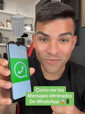 Nueva función de WhatsApp que poco conocen y se trata de cómo recuperar mensajes borrados en tu aplicación de WhatsApp #tips #trucos #whatsapp #whatsapptips #trucosdewhatsapp #android #AprendeEnTikTok 