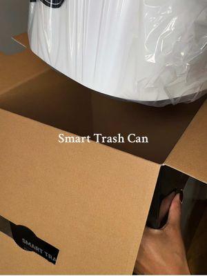 What they say? I’m in love I’m obsessed & I don’t feel guilty about it lol  #smarttrashcan #automatictrashcan #trashcan #easycleaning #Love #fyp 