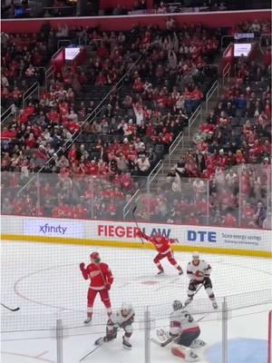 George, nuns, and a Showtime OT goal. What. A. Night! 🐙 @Detroit Red Wings  #detroitredwings #detroit #littlecaesarsarena #lgrw #NHL #redwings #puremichigan 