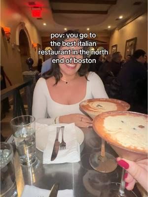 and they treat you like family😍😭 @zairaramirezx #trattoriailpanino #boston #bostoneats #bostonnorthend #northend #bostontiktok #espressomartini #fyp 