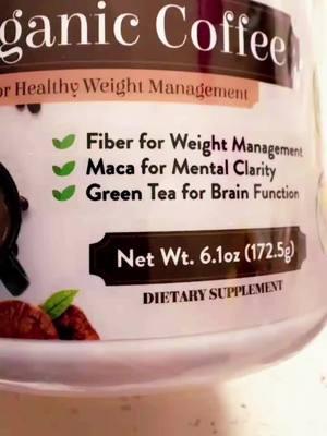 #livegood#organiccoffeeforweighmanagnent#fiber#meca#greentea#fyp