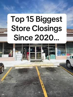 Top 15 Biggest Store Closings Since 2020… #store #closing #closed #2020 #bankrupt #economy #top10 #list 