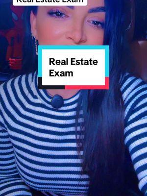 Replying to @Karol_Navarrete real estate exam #realestateexam #realestate