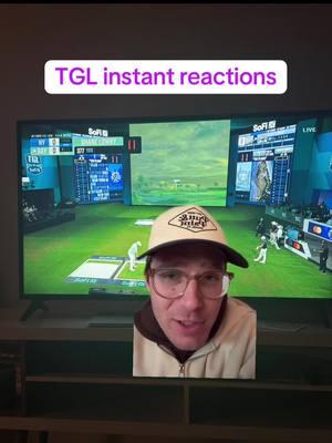 Here are my thoughts on the first night of TGL. I was pleasantly surprised and think this thing had a lot of potential #golf #golfnews #golftiktok #tglgolf #PGATOUR #SportsNews  #greenscreen 