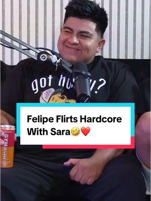 Felipe Flirts Hardcore  With Sara🤣❤️ #sarasaffari #sarasaffariclips #rizz #funny 