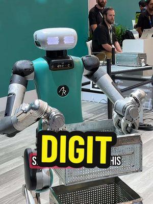 DIGIT 🤖 Meet the Robot Revolutionizing The Industry! #digit #ces #ces2025 