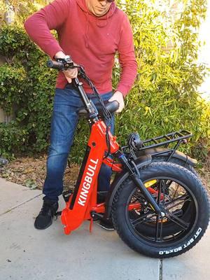 Check out Kingbull literider Folding Electric Bike the $150 Off only at ebikeadvisory.com  #electricbike #ebi#ebikereview #ebike #foldingbike