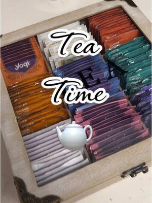 I’m loving my tea box storage. Love a good tea right before bed. #teatime #teacollection #teastorage #teadrinkers #chamomiletea #digestiontea #teaasmr #throatcoattea #herbaltea #throatcoat #amazonfinds #amazonmusthaves @Yogi Tea @hellotazotea @Amazon @target 