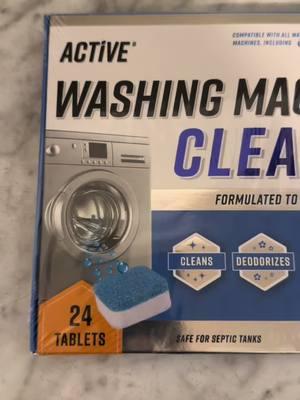 ACTIVE washing machine cleaner used the Dishwasher tabs the other day and my dishwasher was so clean so I will be trying these tomorrow. #washermachine #washingmachinecleaner #washingmachinecleanertablet #washingmachine #active 