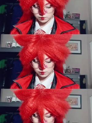 guys did this 2021 cosplay eat #grellsutcliff #blackbutler #fyp #cosplay 