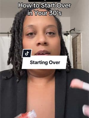 4 Steps on Starting Over #startingover #startingoverinyour30s #over30club #over40club #healingjourney2025 #toxicbreakup #breakups 