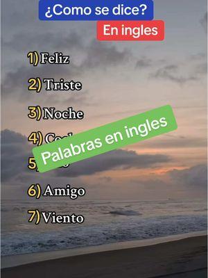 Palabras en ingles #ingles #inglesfacil #inglesrapido #aprendeingles78 #inglesamericano 