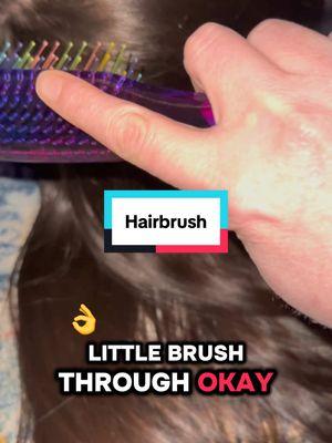 This hair brush is so awesome! Detangles with ease! #brush #hairbrush #detangling #susrizzle #hair 